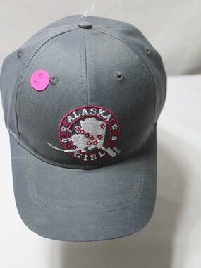 Alaska The Last Frontier Baseball Trucker Hat Cap Strapback Alaska Girl